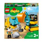 LEGO DUPLO Camion e scavatrice cingolata - 10931