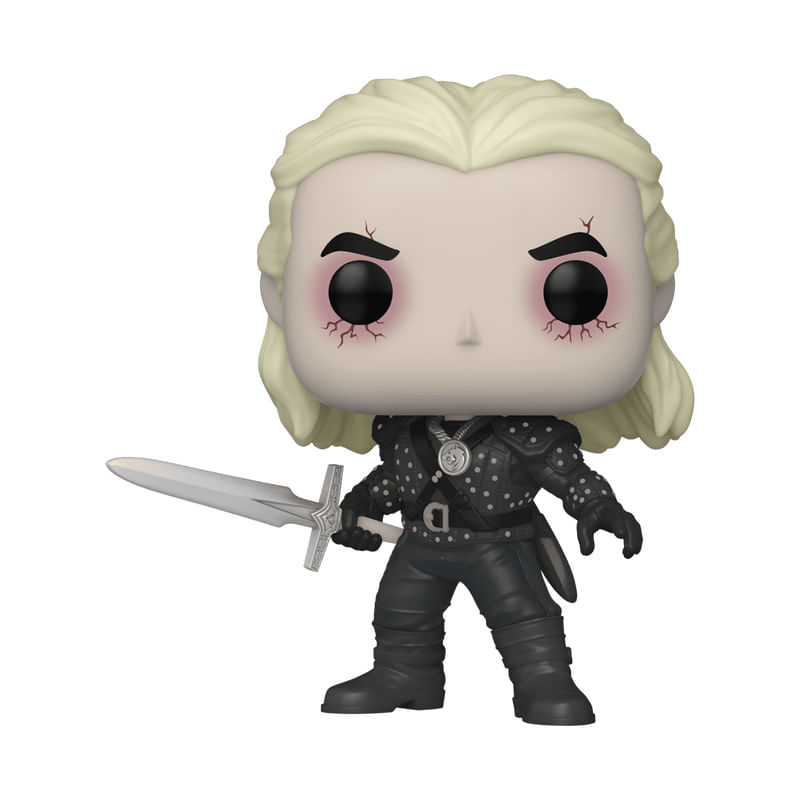 Funko-Pop-Television-The-Witcher-Geralt-di-Rivia-con-opzione-Chase---Figura-in-vinile---Altezza-9-cm-circa.