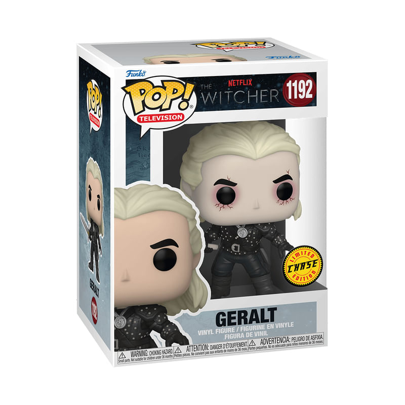 Funko-Pop-Television-The-Witcher-Geralt-di-Rivia-con-opzione-Chase---Figura-in-vinile---Altezza-9-cm-circa.