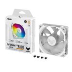 ASUS-TUF-GAMING-TR120-ARGB-REVERSE-1-pack-White-Case-per-computer-Raffreddatore-d-aria-12-cm-Bianco