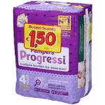 Pampers Pannolini Progressi 4 Maxi 7-18kg