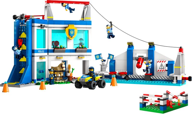 LEGO-60372-City-Accademia-di-Addestramento-della-Polizia-con-Macchina-ATV-Cavallo-Giocattolo-Percorso-a-Ostacoli-e-6-Minifigure-Giochi-pe