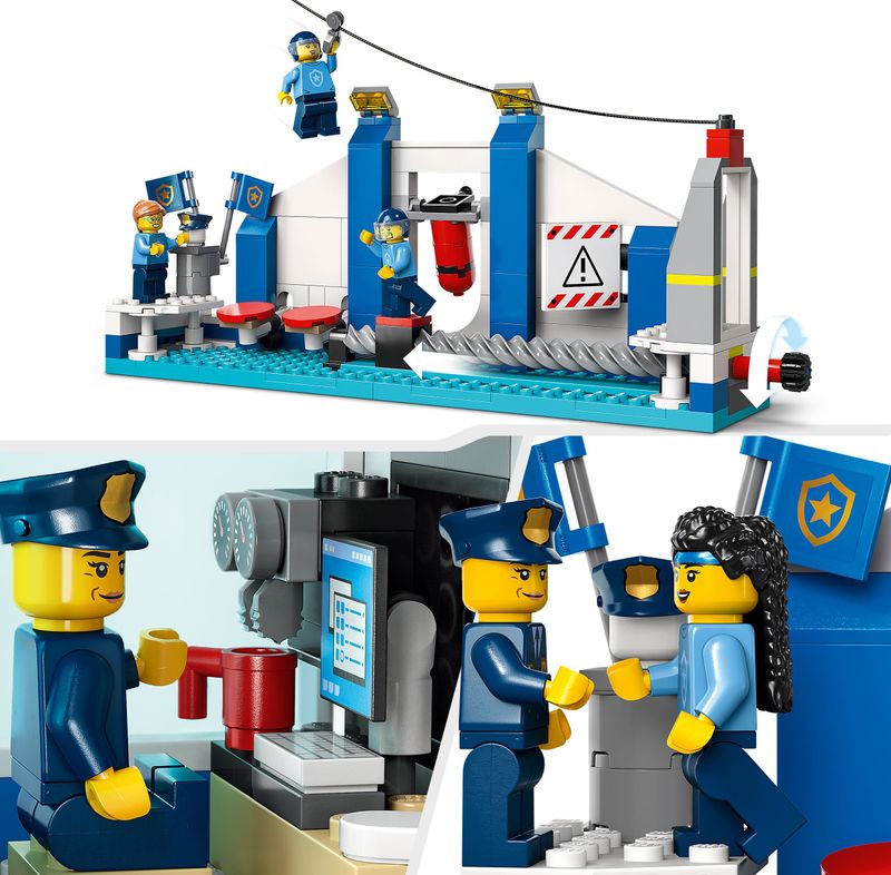 LEGO-60372-City-Accademia-di-Addestramento-della-Polizia-con-Macchina-ATV-Cavallo-Giocattolo-Percorso-a-Ostacoli-e-6-Minifigure-Giochi-pe