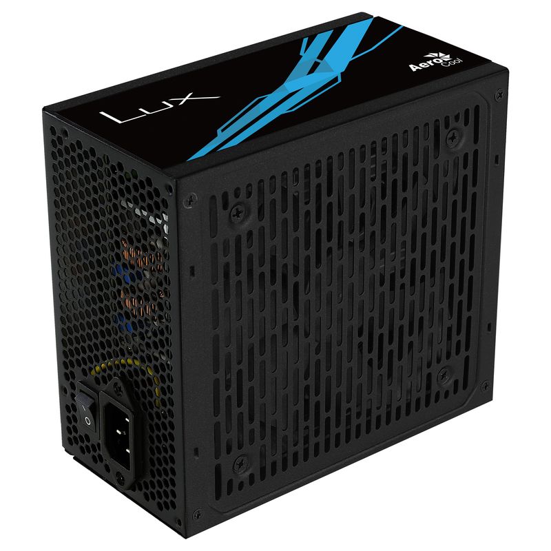 Aerocool-Lux-650-Fonte-alimentare-650W-ATX-2.4---PFC-attivo---Ventola-silenziosa-120mm