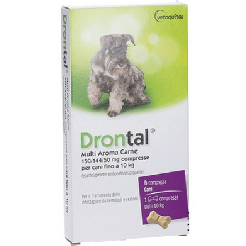 Bayer Drontal Plus 6 Compresse Appetibili per Canine