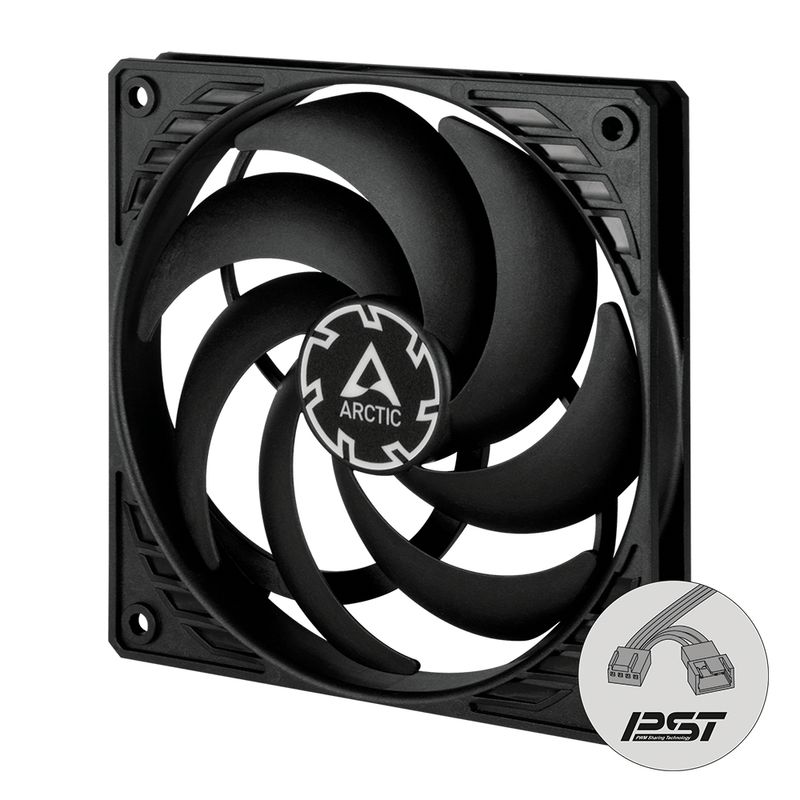 ARCTIC-P12-Slim-PWM-PST-Case-per-computer-Ventilatore-12-cm-Nero-1-pz