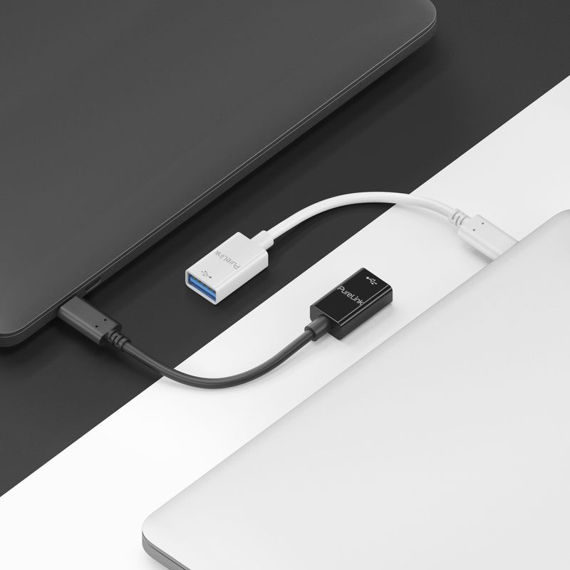 Adattatore-PureLink-da-USB-C-a-USB-A---USB-3.1-Gen-1---iSeries---bianco---010-m