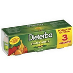 Dieterba Omogeneizzato Frutta Mista 3x80g