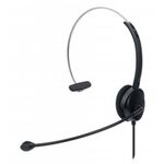 Manhattan 179867 cuffia e auricolare Cablato A Padiglione Ufficio USB tipo A Nero (Mono On-Ear Headset USB Clearance Pri