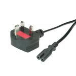 Value-UK-Network-Cable-NC-2011-Cavo-freddo-18-m-nero--BS-1363-A-IEC-C13-3-pin-