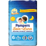 Pampers Pannolini Sole-Luna 6 ExtraLarge 15-30kg