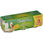 Dieterba Omogeneizzato Tacchino 3x80g