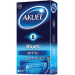 Akuel Blues Sottile 8 Profilattici