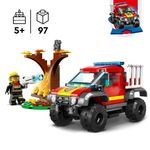 LEGO-60393-City-Fire-Soccorso-Sul-Fuoristrada-Dei-Pompieri-Camion-Giocattolo-Dei-Vigili-Del-Fuoco-4-per-4-Lancia-Elementi-D-Acqua-Giochi-Pe