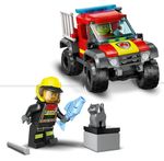 LEGO-60393-City-Fire-Soccorso-Sul-Fuoristrada-Dei-Pompieri-Camion-Giocattolo-Dei-Vigili-Del-Fuoco-4-per-4-Lancia-Elementi-D-Acqua-Giochi-Pe