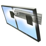 Ergotron Neo-Flex Dual Monitor Wall Mount supporto da tavolo per Tv a schermo piatto 61 cm (24") Parete Argento