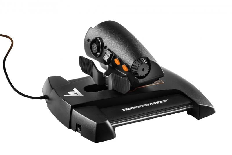 Thrustmaster-TWCS-Throttle-Nero-Arancione-USB-Controllo-del-movimento-Analogico-Digitale-MAC-PC