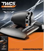 Thrustmaster-TWCS-Throttle-Nero-Arancione-USB-Controllo-del-movimento-Analogico-Digitale-MAC-PC