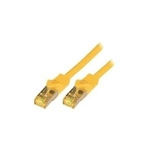 M-Cab 3m Cat7 cavo di rete Giallo S/FTP S-STP (CAT7 SFTP RJ45 LSZH 3M YEL - 10GBIT RAW PATCH CABLE)