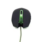 Gembird-Mouse-USB-2400-DPI-Ambidestro-Nero-Verde-MUSG-001-G