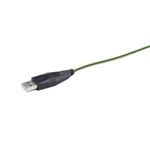 Gembird-Mouse-USB-2400-DPI-Ambidestro-Nero-Verde-MUSG-001-G