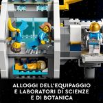 LEGO-City-60349-Stazione-Spaziale-Lunare-Base-NASA-con-5-Minifigure-di-Astronauti-Giochi-Creativi-per-Bambini-di-6--Anni