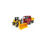 BRUDER Construction truck with articulated road loader