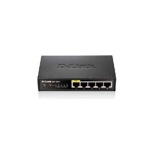 D-Link-DES-1005P-switch-di-rete-Non-gestito-Supporto-Power-over-Ethernet--PoE--Nero