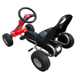 vidaXL-Go-Kart-a-Pedali-Rosso