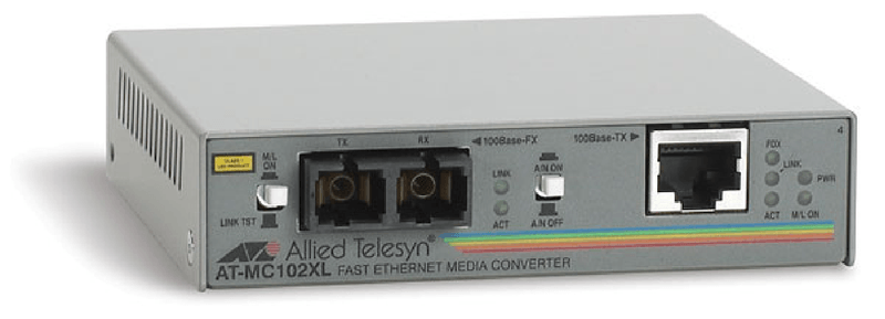 Allied-Telesis-AT-MC102XL-convertitore-multimediale-di-rete-100-Mbit-s