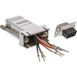 InLine Adattatore modulare telefonico RS232 Sub-D 9pin m. a RJ45 f.