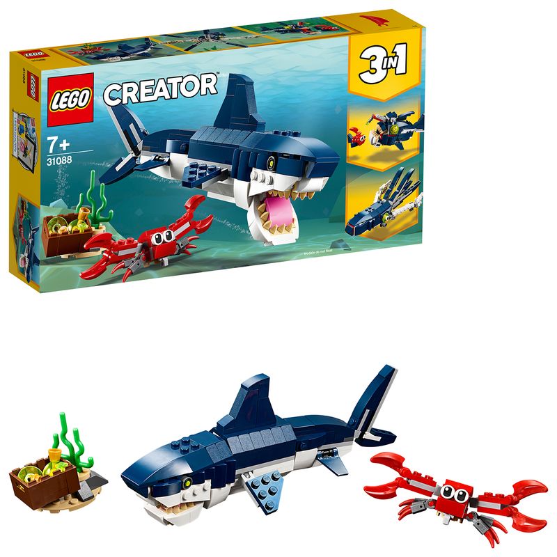 LEGO-Creator-Creature-Degli-Abissi-31088