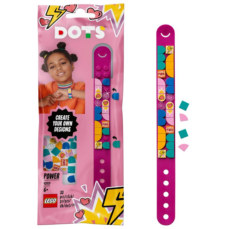 LEGO-DOTS-Braccialetto-Power-Up---41919