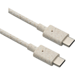 Helos Eco-Line spina/spina USB Type-C 10 m beige/bianco