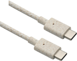 Helos-Eco-Line-spina-spina-USB-Type-C-10-m-beige-bianco