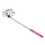 Ultron selfie hot shot Pink - 15 - 45 cm Selfie-Stick mit Kamera-AuslÃ¶ser am Griff