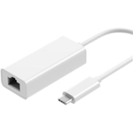 M-Cab 7001332 adattatore per inversione del genere dei cavi USB-C RJ45 Bianco (USB-C TO GIGABIT ADAPTER - USB 3.2 WHITE