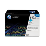 HP 642A Cyan Original LaserJet Toner Cartridge cartuccia toner 1 pz Originale Ciano