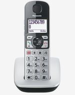 Telefono-cordless-Panasonic-a-tasti-grandi-KX-TGE510GS---argento