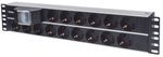 Intellinet-714051-unitA -di-distribuzione-dell-energia--PDU--15-presa-e--AC-2U-Alluminio-Nero