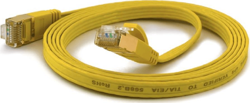 Wantec-Cavo-patch-piatto-FTP-CAT6A---1-m---Cat6a---F-UTP--FTP----RJ-45---RJ-45---Giallo--7061-