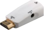 Wentronic-Goobay-Komapkter-HDMIa¢---VGA-Adapter-inkl.-Audio---HDMIa¢-Stecker--Typ-A--auf-VGA-Buchse---35mm-Klinke-Buchse-