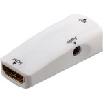 Goobay Wentronic Goobay Komapkter HDMIâ¢ / VGA-Adapter inkl. Audio - HDMIâ¢-Buchse (Typ A) auf VGA-Buchse + 3,5mm