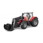 BRUDER-Massey-Ferguson-7624-with-frontloader-veicolo-giocattolo