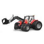 BRUDER-Massey-Ferguson-7624-with-frontloader-veicolo-giocattolo