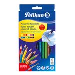 Pelikan 700672 pastello colorato Nero, Blu, Marrone, Verde, Azzurro, Verde chiaro, Arancione, Pesca, Rosa, Rosso, Viola