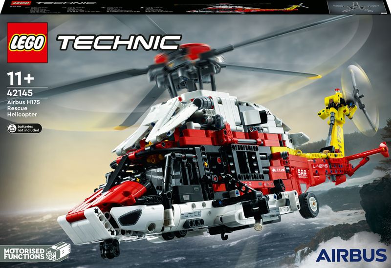 LEGO-Technic-42145-Elicottero-di-Salvataggio-Airbus-H175-Set-Modellismo-per-Bambini-con-Motore-per-la-Rotazione-dei-Rotori