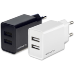 4smarts Caricabatterie 4smarts VoltPlug Dual 12W - bianco