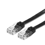 Value UTP Cat.6 Flat Network Cable black 1 m1 cavo di rete Nero 1 m Cat6 U/UTP UTP (Value Flat CAT6 UTP Ethernet Cable B