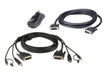 ATEN-Kit-cavo-KVM-di-sicurezza-schermo-doppio-USB-DVI-D-Dual-Link-da-18-M